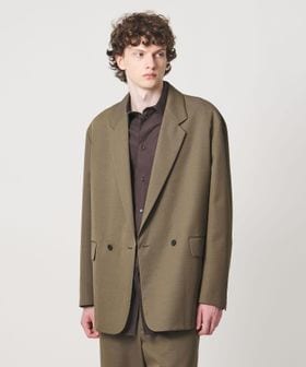LOEFF/＜LOEFF＞ウールギャバジン ボックス ジャケット MENS/テーラードジャケット