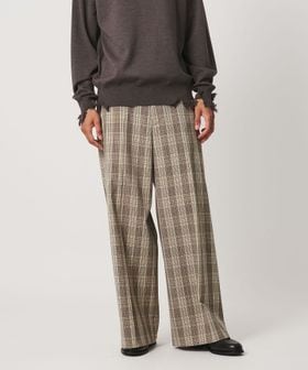 LOEFF/＜LOEFF＞グレンチェック バギーパンツ MENS/その他パンツ