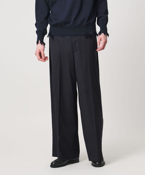 LOEFF/＜LOEFF＞ポプリン バギーパンツ MENS/スラックス