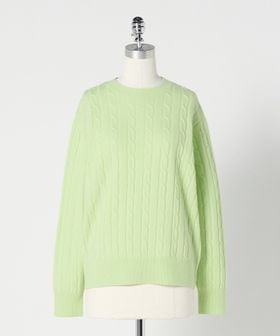 LOEFF/＜LOEFF＞カシミヤ ケーブル ニット/ニット / セーター