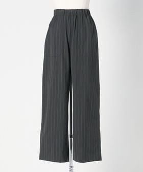 LOEFF/＜LOEFF＞ヘリンボン ストライプ ファティーグ パンツ/イージーパンツ