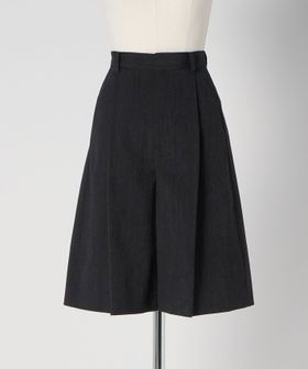 LOEFF/＜LOEFF＞キャンバス タック キュロット/ショート / ハーフパンツ