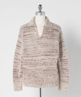 LOEFF/＜LOEFF＞ラッセルヤーン スキッパー ニット UNISEX/ニット / セーター