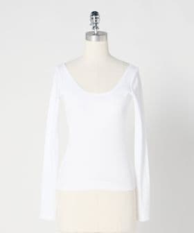 LOEFF/＜LOEFF＞ベアテレコ ラウンドネック ロングスリーブ/Tシャツ / カットソー