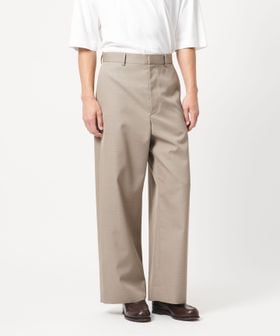 LOEFF/＜LOEFF＞ギャバジン ワイド パンツ MENS/スラックス