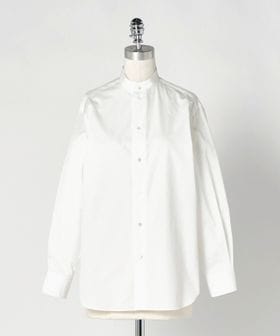 LOEFF/＜LOEFF＞コットン ブロード バンドカラー シャツ/シャツ / ブラウス