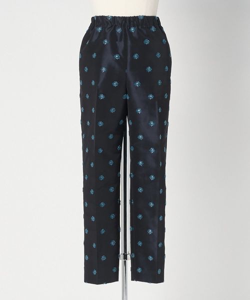 LOEFF/＜LOEFF＞ピンポンツリースポンジ ジャガード パンツ/イージーパンツ