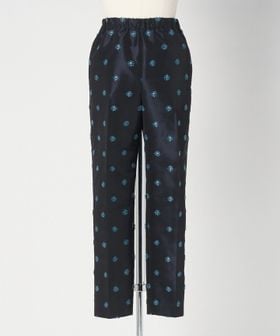 LOEFF/＜LOEFF＞ピンポンツリースポンジ ジャガード パンツ/イージーパンツ