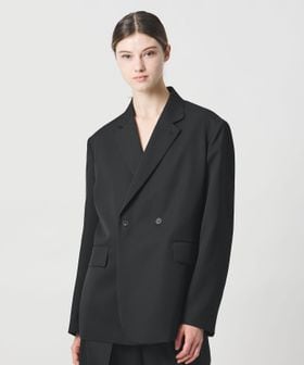 LOEFF/＜LOEFF＞ギャバジン ボックス ジャケット/テーラードジャケット