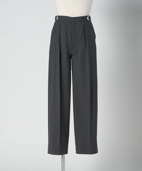 LOEFF/【別注】＜BEAUTY&YOUTH × LOEFF＞トロピカルウール アジャスタブル パンツ MENS/スラックス