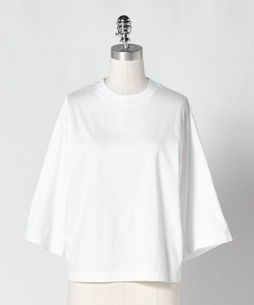 LOEFF/＜LOEFF＞スビンコットン ボックス Tシャツ/Tシャツ / カットソー