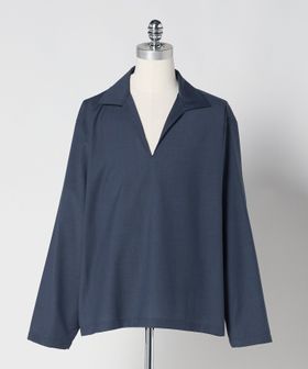 LOEFF/＜LOEFF＞トロピカルウール スキッパー シャツ UNISEX/シャツ / ブラウス