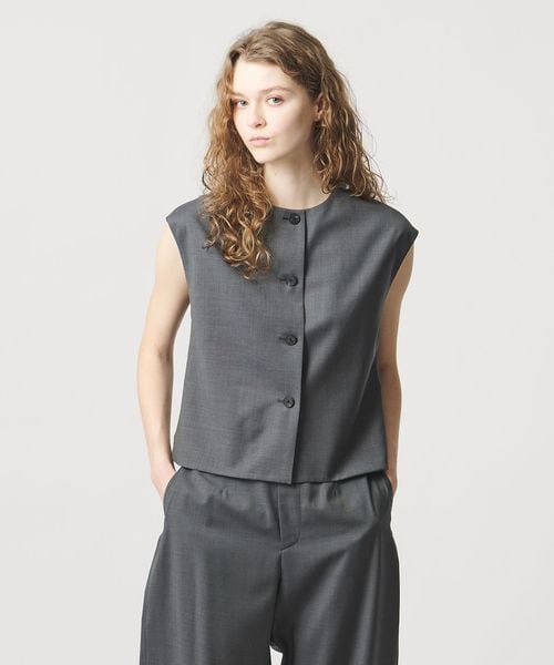 LOEFF/＜LOEFF＞トロピカルウール ベスト/ベスト