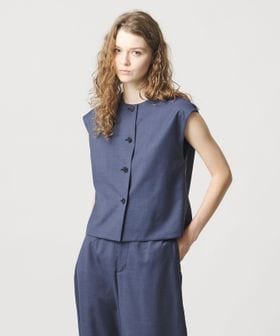 LOEFF/＜LOEFF＞トロピカルウール ベスト/ベスト