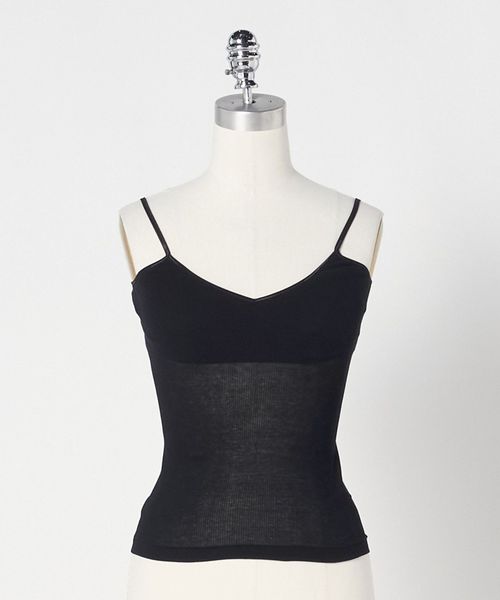 LOEFF/ ＜LOEFF＞リブ キャミソール/タンクトップ / キャミソール