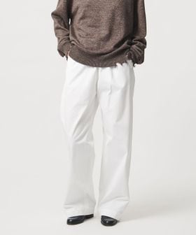 LOEFF/＜LOEFF＞コットン ギャバジン パンツ/イージーパンツ