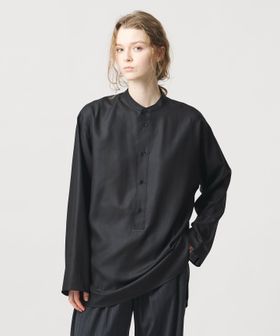 LOEFF/＜LOEFF＞ポリエステルボイル ヘンリーネック シャツ/シャツ / ブラウス