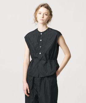 LOEFF/＜LOEFF＞グロッシー タフタ ベスト/ベスト