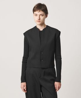 LOEFF/＜LOEFF＞TW スリットネック ベスト/ベスト