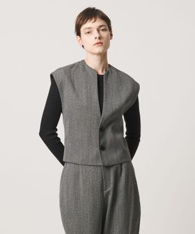 LOEFF/＜LOEFF＞TW スリットネック ベスト/ベスト