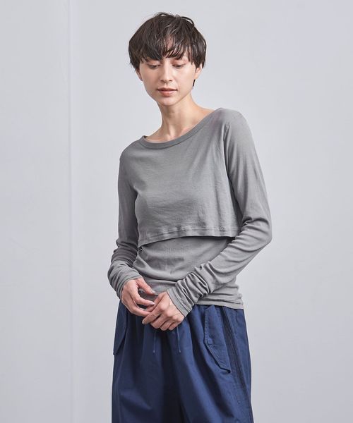 Pheeta フィータ Hedy シアーレイヤードカットソー 8912-699-0008 ブルー  ITXWU8ZLZUQK 8900024F0053_l1_a020.jpg