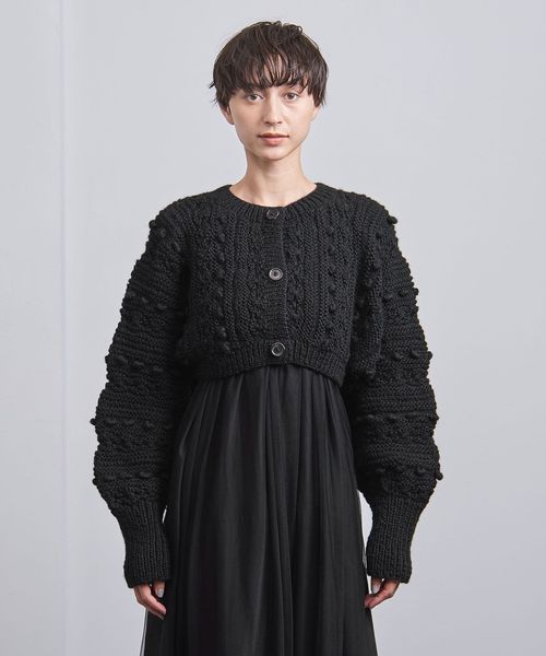 <Pheeta>Clara ショートニットカーディガン 別注】<Pheeta>Clara ショート ニット カーディガン/012C―UASP1