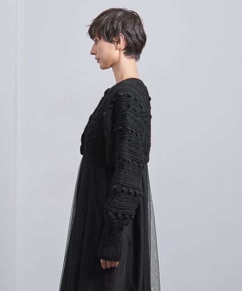 ＜Pheeta＞Clara ショートニットカーディガン 別注】＜Pheeta＞Clara ショート ニット カーディガン/012C―UASP1