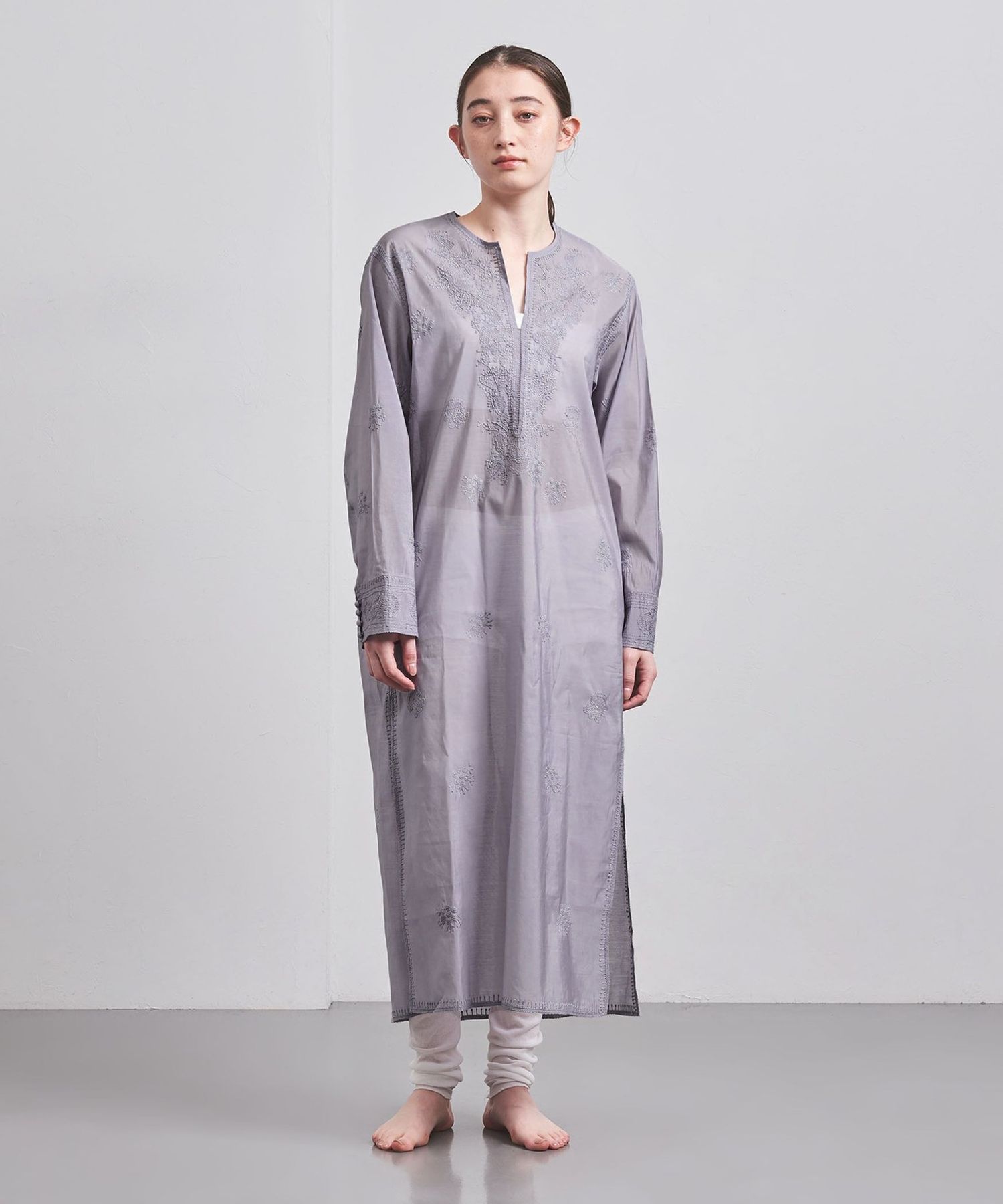 ＜Pheeta＞フィータFern ブラウス　ライトグレー Pheeta＞Fern ブラウス/11C―1