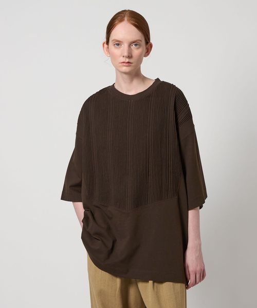 Pheeta/＜Pheeta＞Pearl ハーフスリーブ カットソー ―UNISEX―/014CUN―CU3/Tシャツ / カットソー