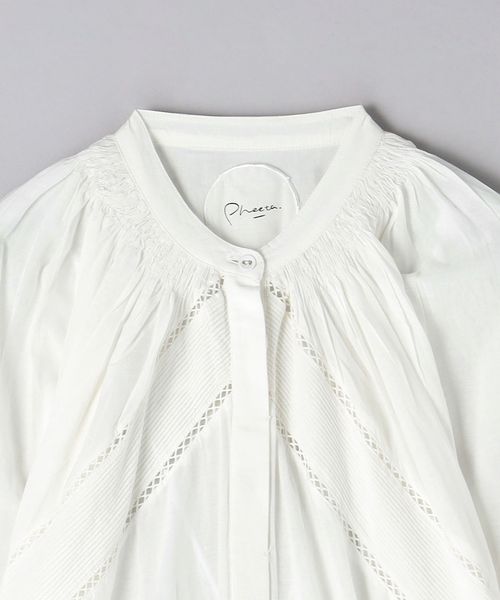 ブラウス シャツ 「別注」「Pheeta」Irene シャツ/013-UAWomens2 レディース 別注】＜Pheeta＞Irene シャツ/013-UAWomens2（シャツ/ブラウス