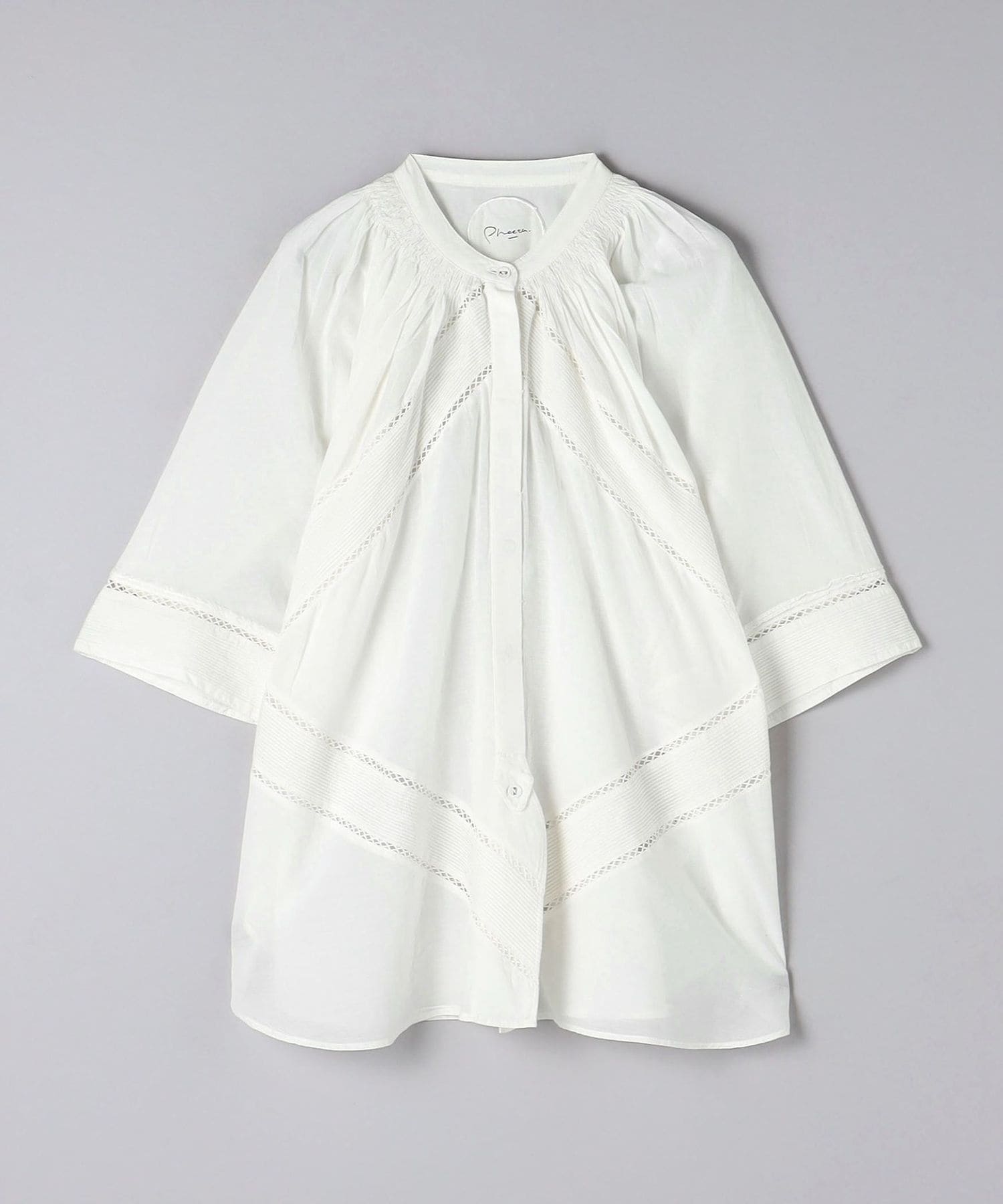別注】＜Pheeta＞Eliza ブラウス WHITE/PH013C―UAWomens2