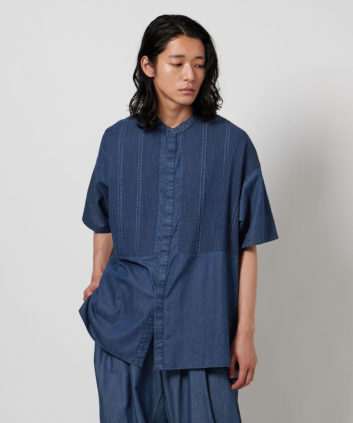 別注】＜Pheeta＞Trinity ショートスリーブ デニムシャツ MENS