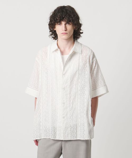 Pheeta/＜Pheeta＞Christine ショートスリーブ シャツ ‐UNISEX‐ / 016CMen―SH7/シャツ / ブラウス