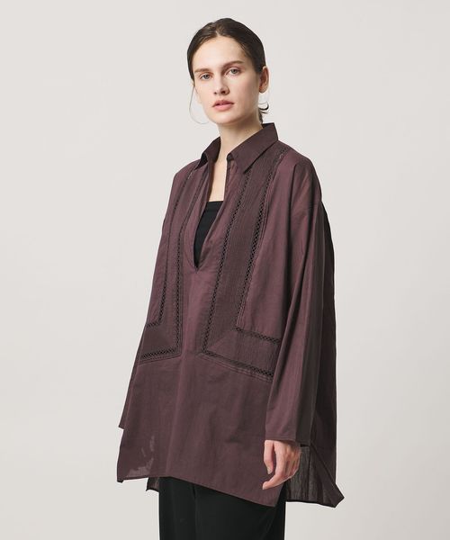 Pheeta/＜Pheeta＞Trinity スキッパー シャツ / 016C―6/シャツ / ブラウス