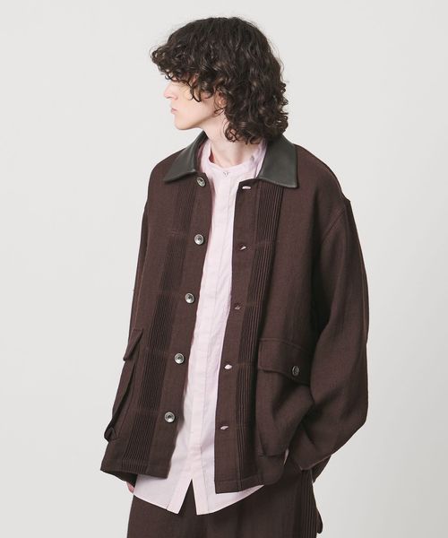 Pheeta/＜Pheeta＞Daniel カバーオール BROWN ‐UNISEX‐ / PH016CMen―JK1/カバ―オール