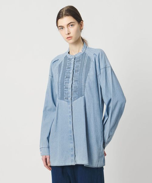 Pheeta/＜Pheeta＞Trinity チュニック デニムシャツ / 015C―63D/シャツ / ブラウス