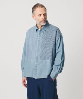 Pheeta/＜Pheeta＞Trinity  デニムシャツ ―UNISEX‐ /015CMen―SH5D/シャツ / ブラウス