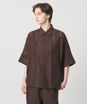 Pheeta/＜Pheeta＞Jean ハーフスリーブ シャツ ‐UNISEX‐ / 015CMen―SH4/シャツ / ブラウス