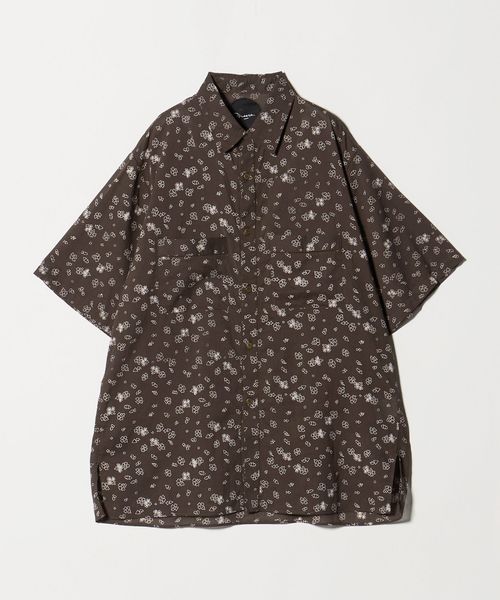 Pheeta/【別注】＜Pheeta＞Billie プリント ショートスリーブ シャツ ‐MENS― / 015C―SAMens1P/シャツ / ブラウス