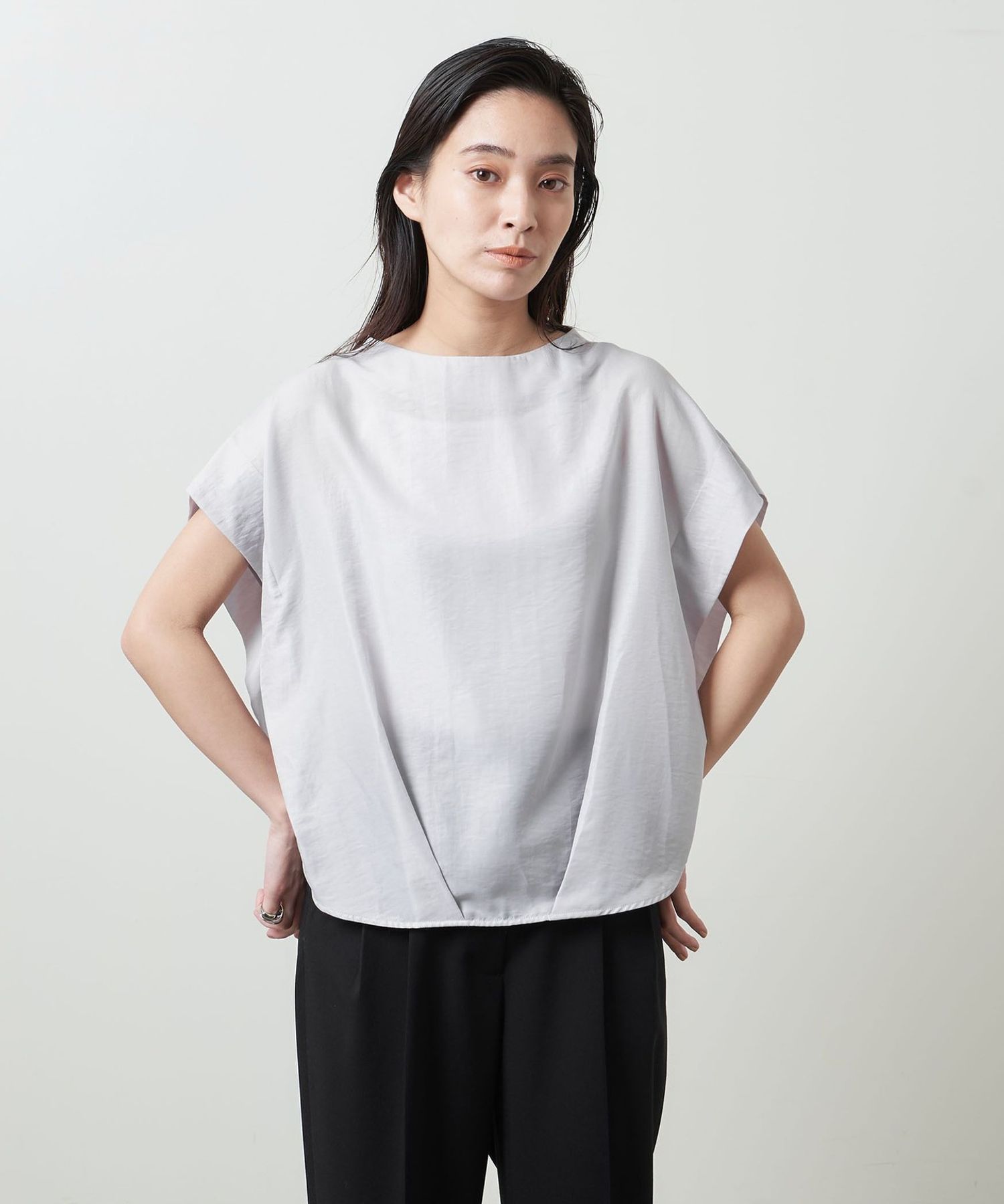 MARW UNITED ARROWS＞タックドレープ ワンピース