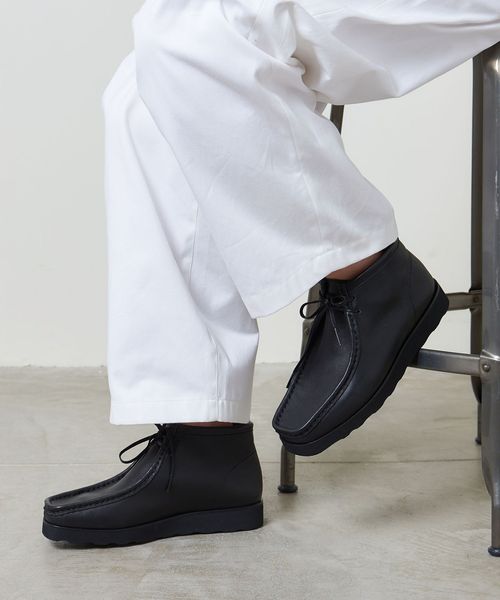 MARW UNITED ARROWS＋ODETTE E ODILE＞レザー アンクルブーツ