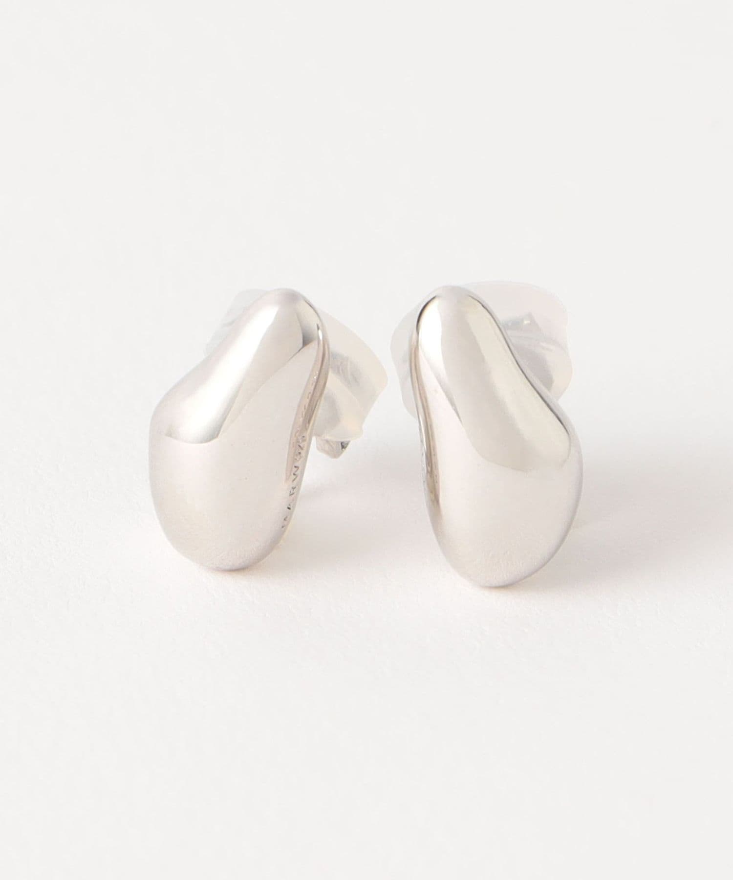MARW UNITED ARROWS＞ドロップ型イヤリング SILVER