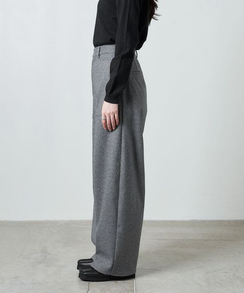 MARW UNITED ARROWSフランネル ハイウエスト パンツ