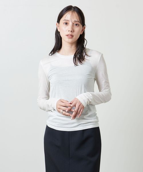 MARW UNITED ARROWS＞ハイゲージ ロングスリーブ プルオーバー