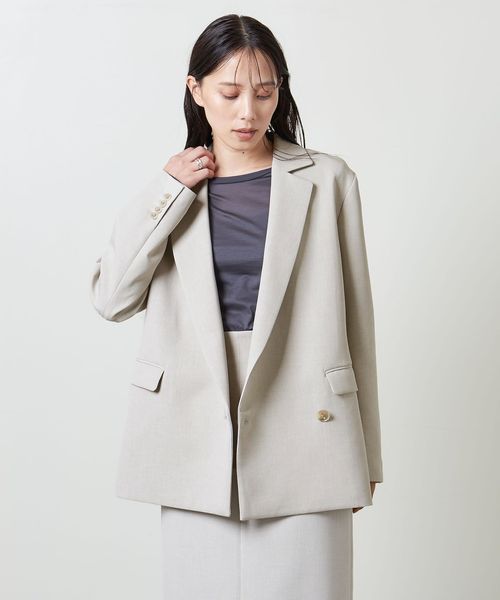 MARW UNITED ARROWS＞バック アシンメトリー ジャケット