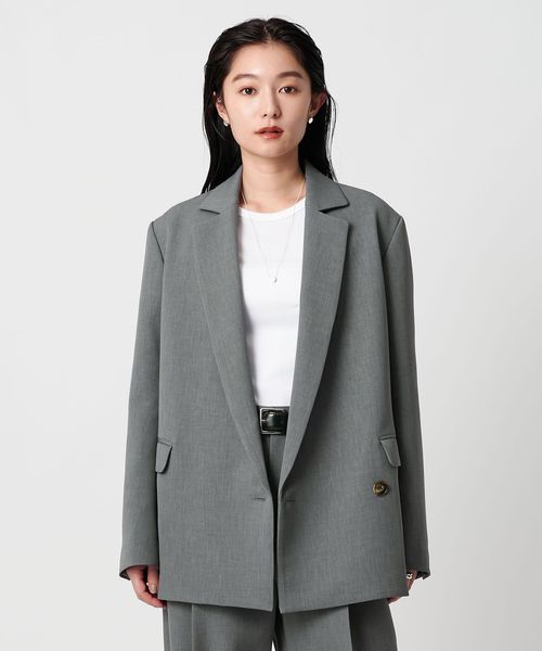 MARW UNITED ARROWS＞バック アシンメトリー ジャケット