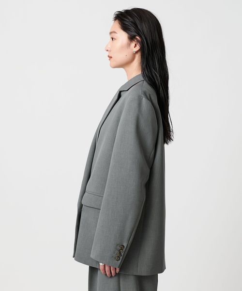 MARW UNITED ARROWS＞バック アシンメトリー ジャケット