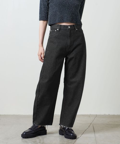 MARW UNITED ARROWS＞フランネル ハイウエスト パンツ 