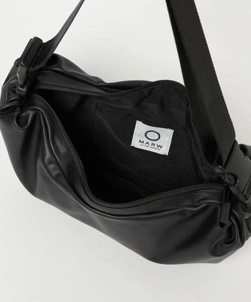 MARW UNITED ARROWS＞レザー 2WAY ショルダーバッグ