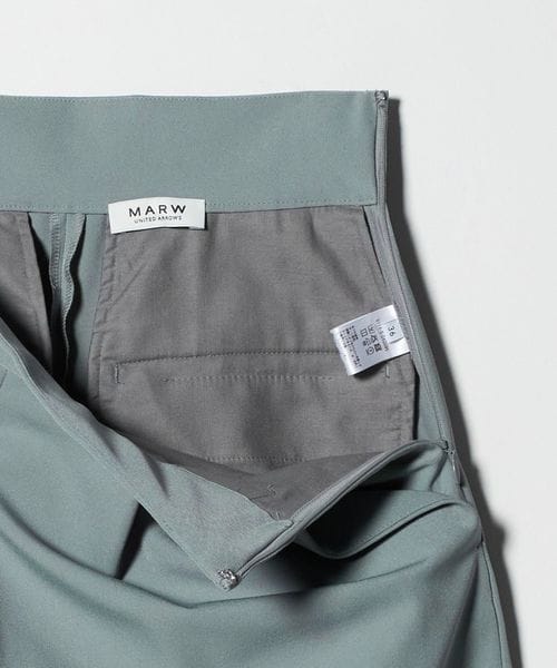 MARW UNITED ARROWS＞ハイウエスト タックパンツ